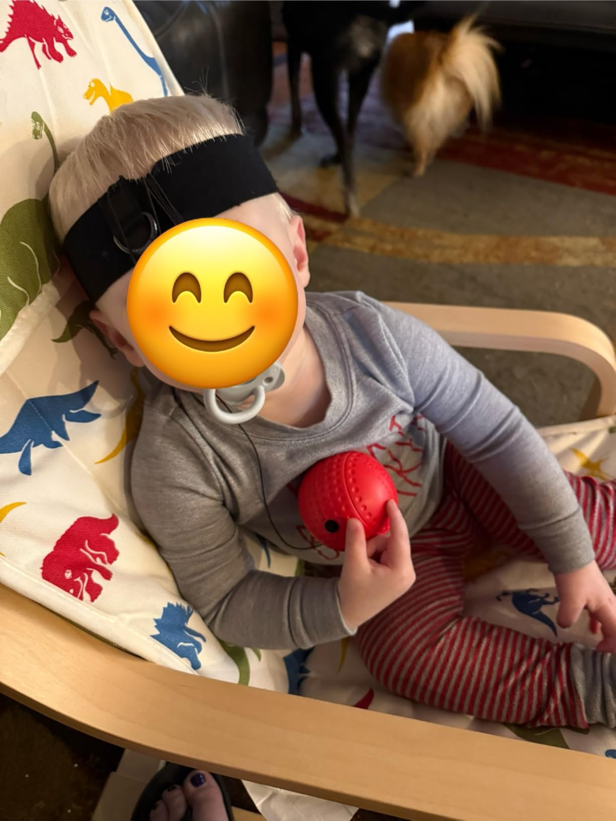 Boxbollen Boxing Reflex Ball - Celebrity-Endorsed Home Workout Game - App-Connected Punch Counter - Hand Eye Coordination Training Ball - Christmas Gift for Boxers, All Ages - Stocking Stuffer customer photo 1