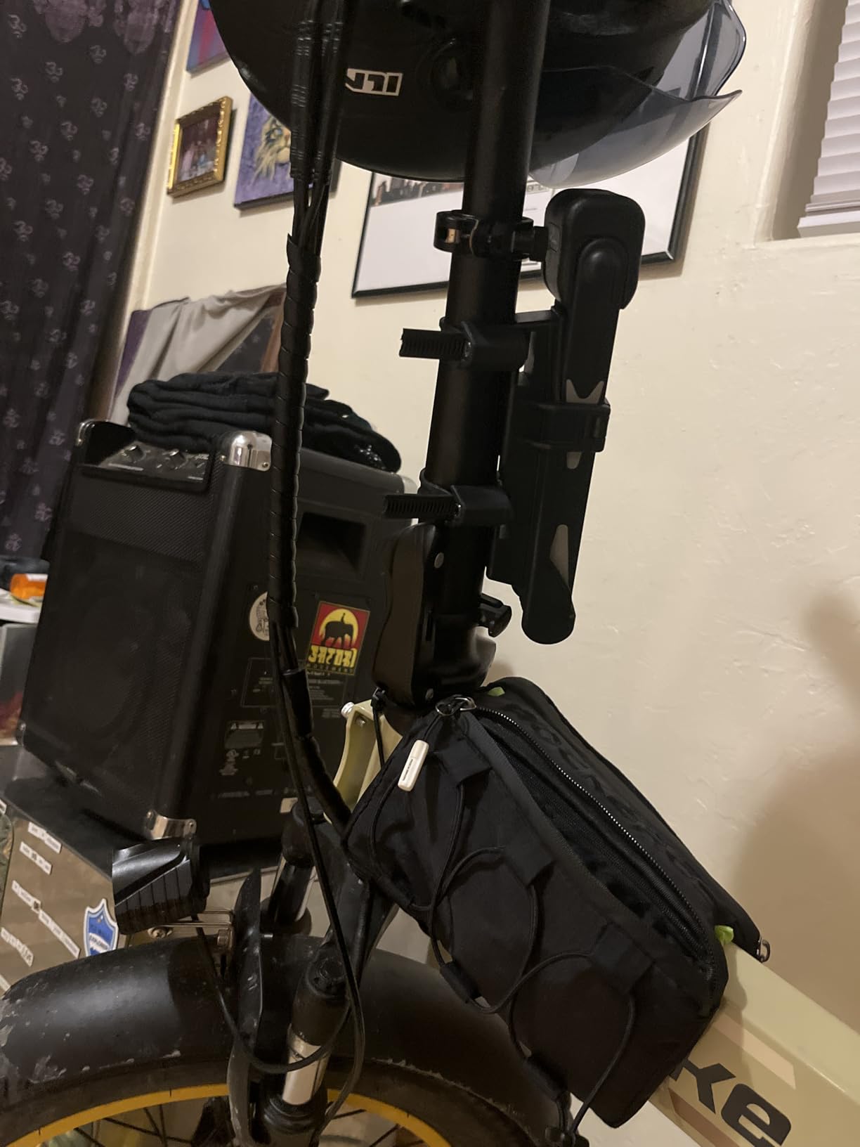 Sportneer Bike Lock - High Security Folding Bicycle Lock ART Certified with 3 Stainless Keys and Mount Bracket for Ebike customer photo 1