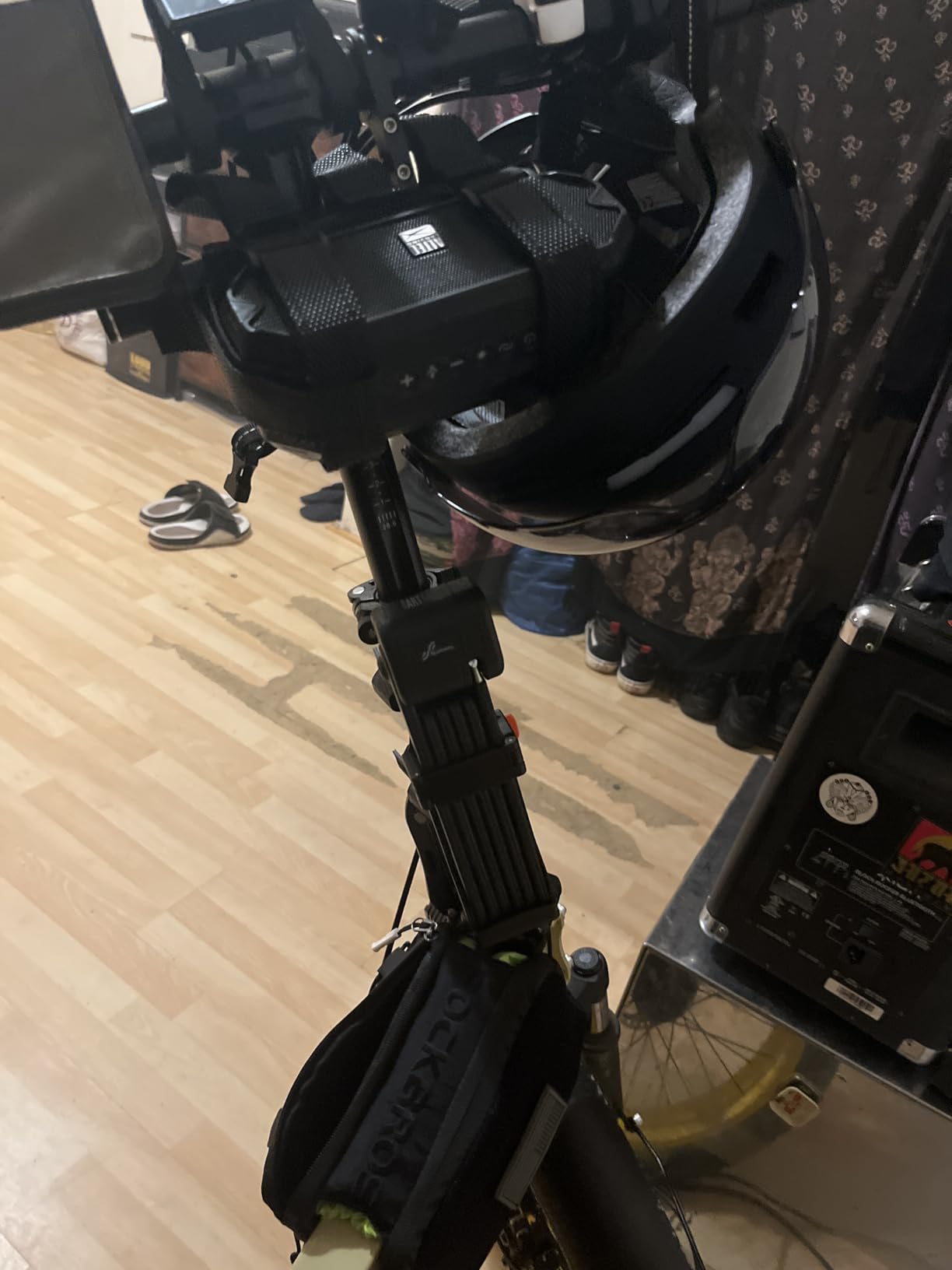 Sportneer Bike Lock - High Security Folding Bicycle Lock ART Certified with 3 Stainless Keys and Mount Bracket for Ebike customer photo 2