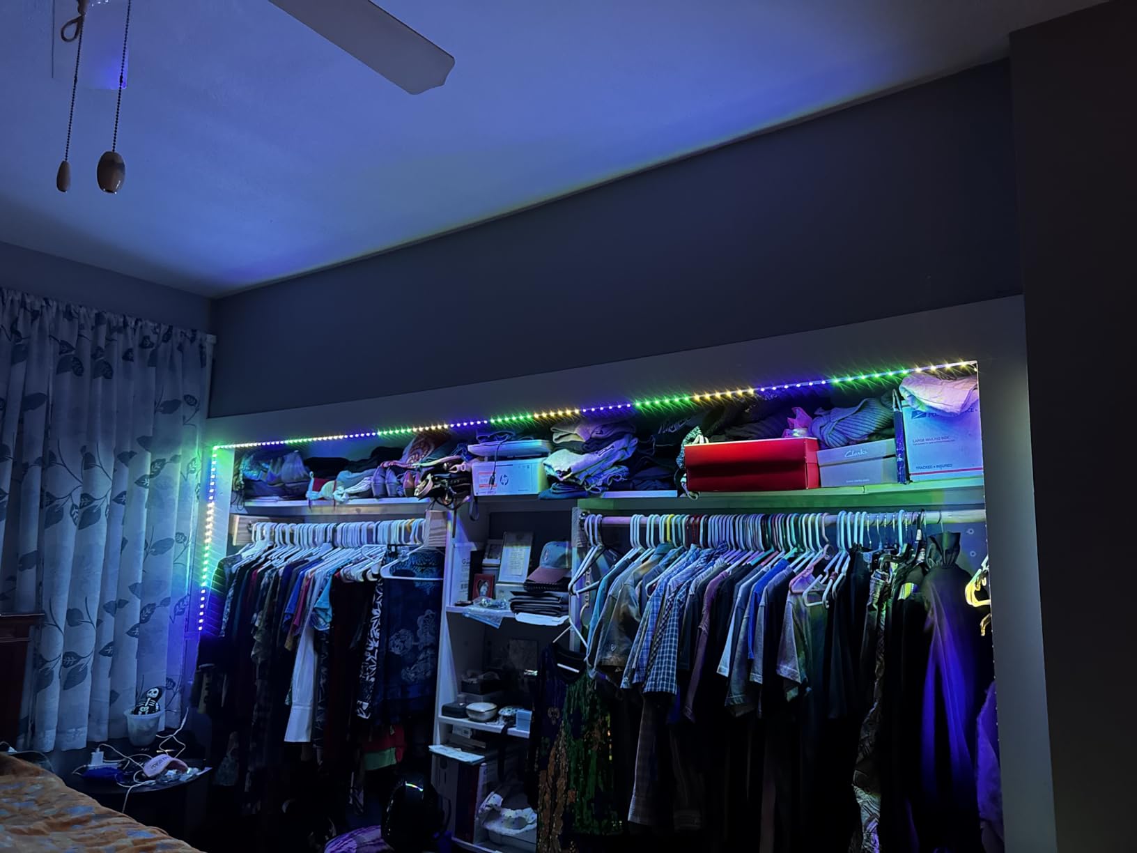 Lepro S1 AI LED Strip Lights for Bedroom - 16.4ft Smart RGB Light Strips with IC and Rainbow Chasing Effects, Color Segment DIY, Personalized Al Lighting Designer, No Remote, 2.4G Wi-Fi & Bluetooth customer photo 1