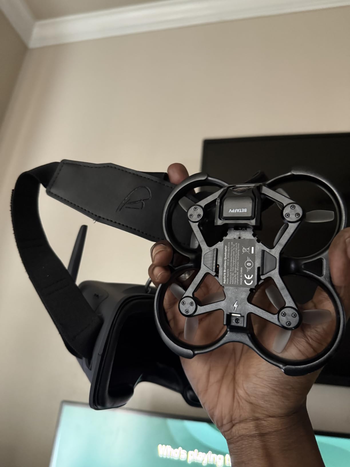 BETAFPV Aquila16 FPV Kit with LiteRadio 2 SE Transmitter for Simulator, VR03 Goggles with DVR Recording Function, 3 Flight Modes, Supported 1S RTF Kit for FPV Beginner to Fly Indoor & Outdoor ELRS V3 customer photo 2