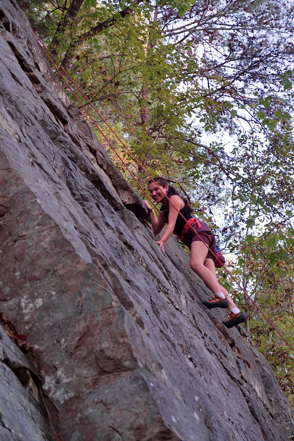 BLACK DIAMOND Women's Momentum Rock Climbing Harness | Dual Core Construction | Adjustable Waist & Leg Loops customer photo 2