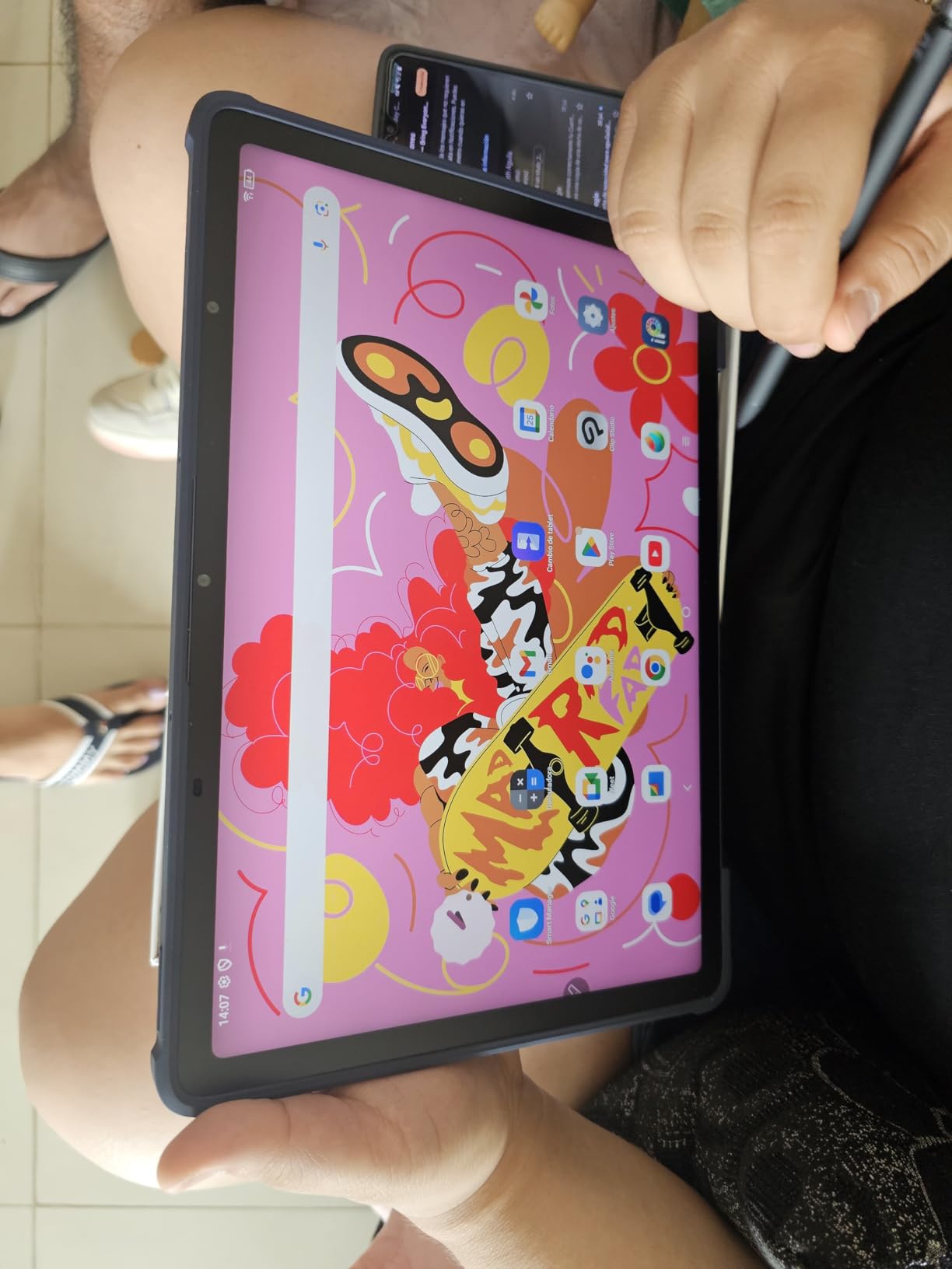 XPPen Magic Drawing Pad 12.2 Inch Standalone Drawing Tablet No Computer Needed with 16384 Pressure Levels X3 Pro Slim Stylus Tilt Support Paper-Like Screen 8GB + 256GB for Digital Drawing Artists customer photo 2