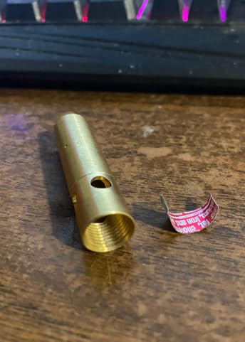 DOMINOX Propane Torch Head, Manual Start Solid Brass Brazing Torch Fuel by Propane CGA600 Cylinder, Blow Torch for Soldering, Brazing, Welding, Thawing and Cooking(Only Torch) customer photo 1