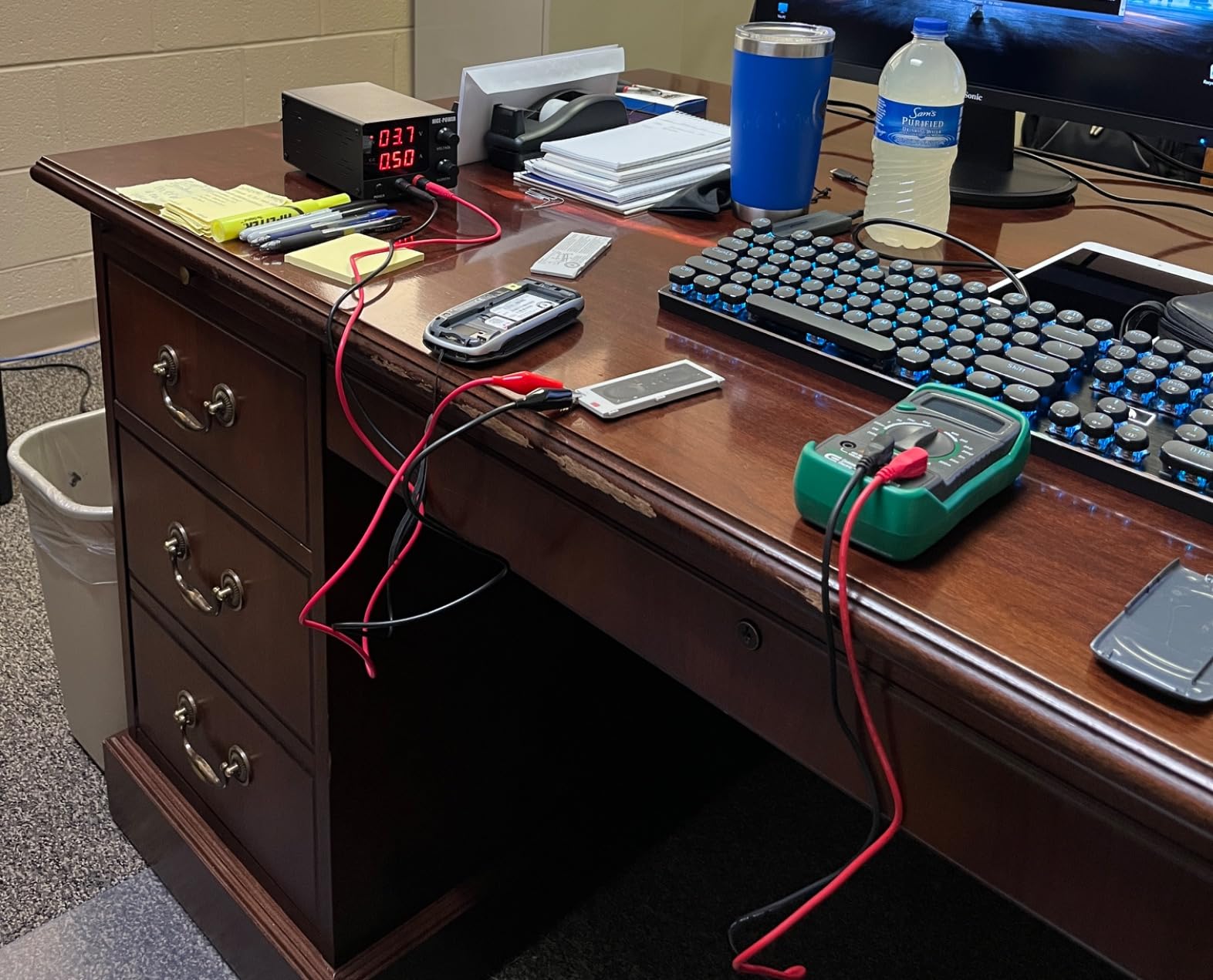 NICE-POWER DC Power Supply Variable 0~30V 0~10A, 3-Digits LED Display Current and Voltage Adjustable 150W Fixed with Encoder DC Bench Power Supply 15V 10A/30V 5A,Electroplating DIY etc DC Power Supply customer photo 2