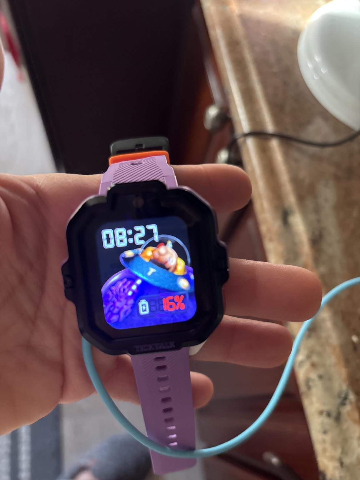 TickTalk5 Smart Watch for Kids with GPS Tracker, Video Calling, Texting, and Parental App, 4G Smartwatch with Free Music, Phone Calls, and Reminders for Kids Ages 3-12 customer photo 1