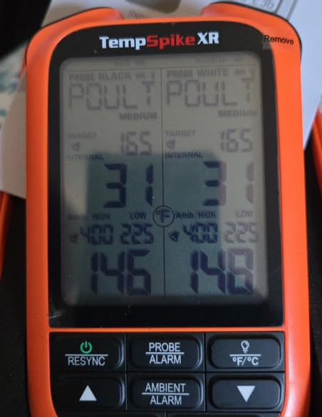 ThermoPro TempSpike 1000FT Wireless Meat Thermometer Digital with 2 Upgraded Ultra-Thin Probe, Kitchen Food Thermometer for Cooking, Turkey, Oven, Smoker, Rotisserie, BBQ, Grill Temperature Indicator customer photo 1