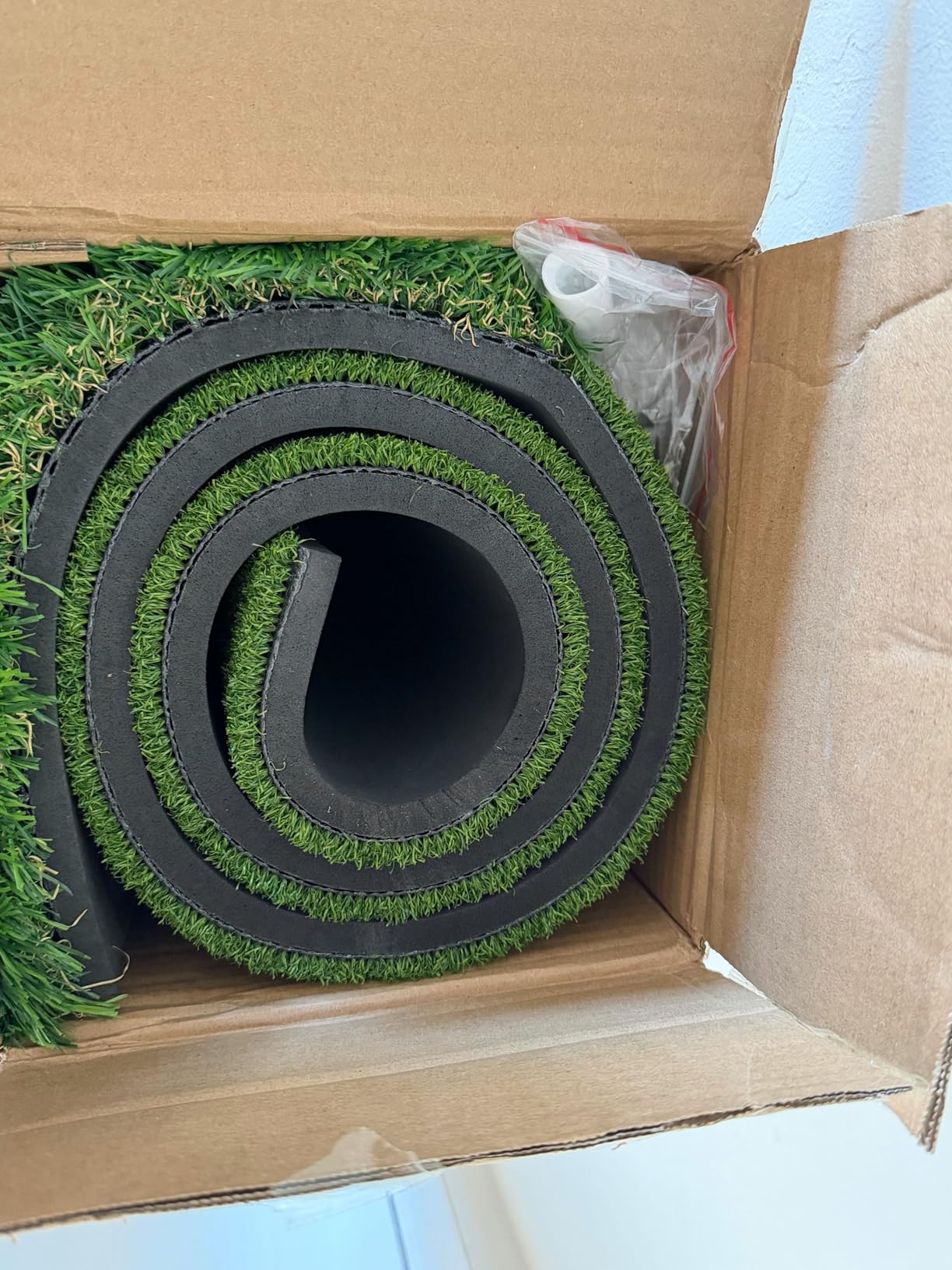 Premium Dual-Turf Golf Mat: 5x4ft, 6x4ft, 10mm, 15mm Thickened Bottom for Backyard, Driving Range, Indoor & Outdoor Practice Hitting, Swing & Chipping customer photo 2