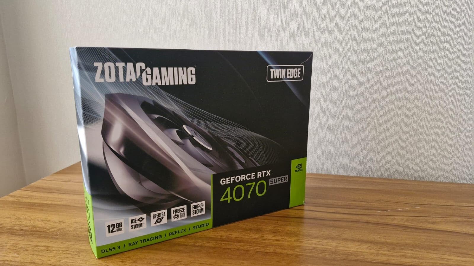 ZOTAC Gaming GeForce RTX 4070 Super Twin Edge DLSS 3 12GB GDDR6X 192-bit 21 Gbps PCIE 4.0 Compact Gaming Graphics Card, IceStorm 2.0 Advanced Cooling, Spectra RGB Lighting, ZT-D40720E-10M customer photo 1