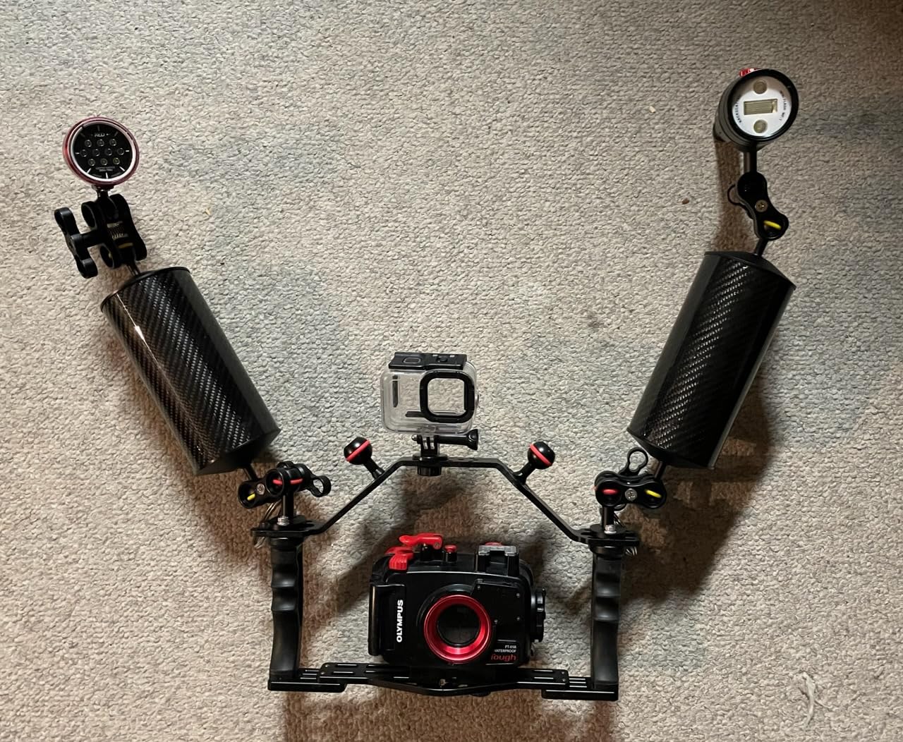 OM SYSTEM Olympus PT-059 Underwater Housing for TG-Series Cameras, Metal, Black customer photo 1