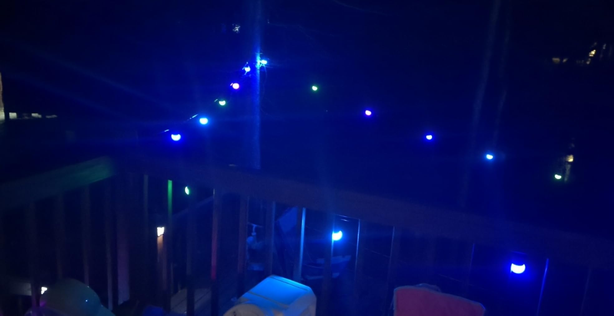 Govee Smart Outdoor String Lights 2, 144ft Outdoor Lights with Dimmable Warm White LED Bulbs, 47 Scene Modes for Patio, IP65 Waterproof, Works with Alexa customer photo 2