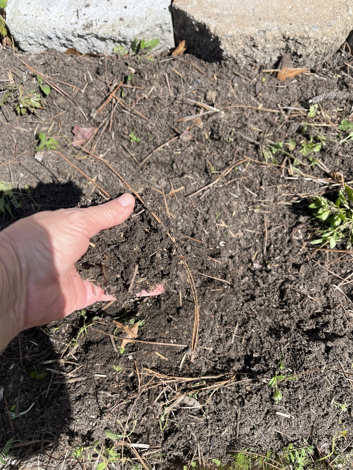 Alloyman 20V Cordless Tiller Cultivator, 360RPM Electric Garden Tiller, with 2 * 4.0Ah Batteries & Charger, 9In Tilling Width and 6.6In Depth Garden Rototiller for Lawn/Gardening/Soil Cultivation customer photo 1