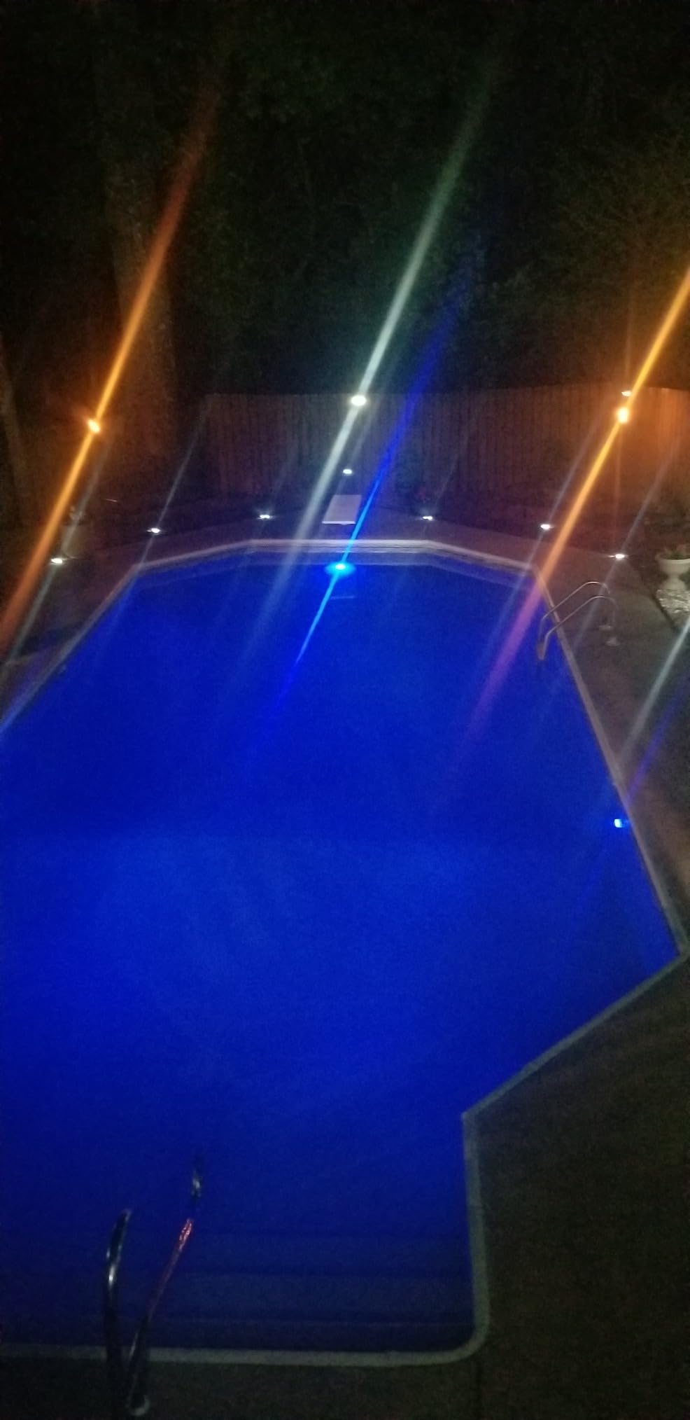 Smart Magnetic Underwater LED Light for Aboveground/Inground Pools - Rechargeable, BT APP Control, IP68 Waterproof, Color Changing, Sound/Music Sync Pool Accessories customer photo 2