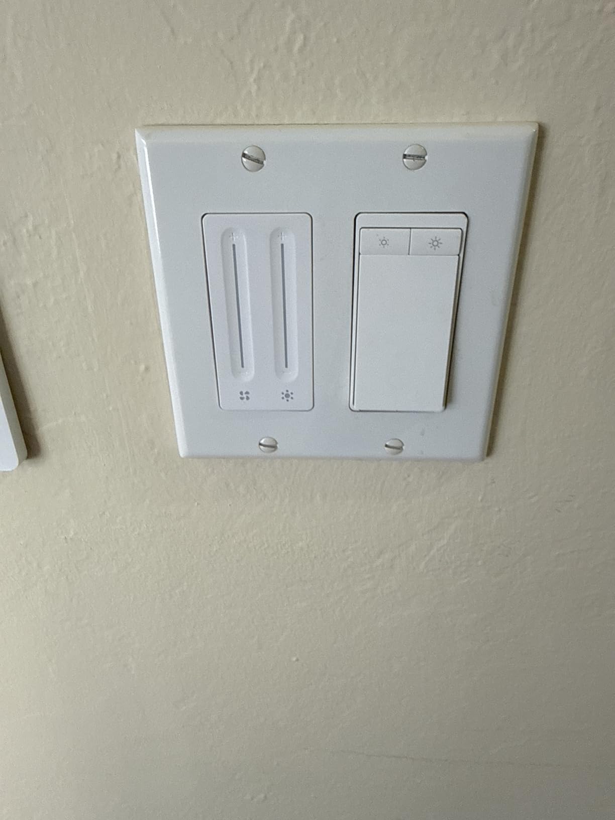 Kasa Smart Ceiling Fan Control & Dimmer Switch | Adjustable 4-Speed Fan & Brightness Control | Works w/Apple HomeKit, Alexa & Google Home | 2.4G Wi-Fi Only, Single Pole, Neutral Wire Required | KS240 customer photo 2