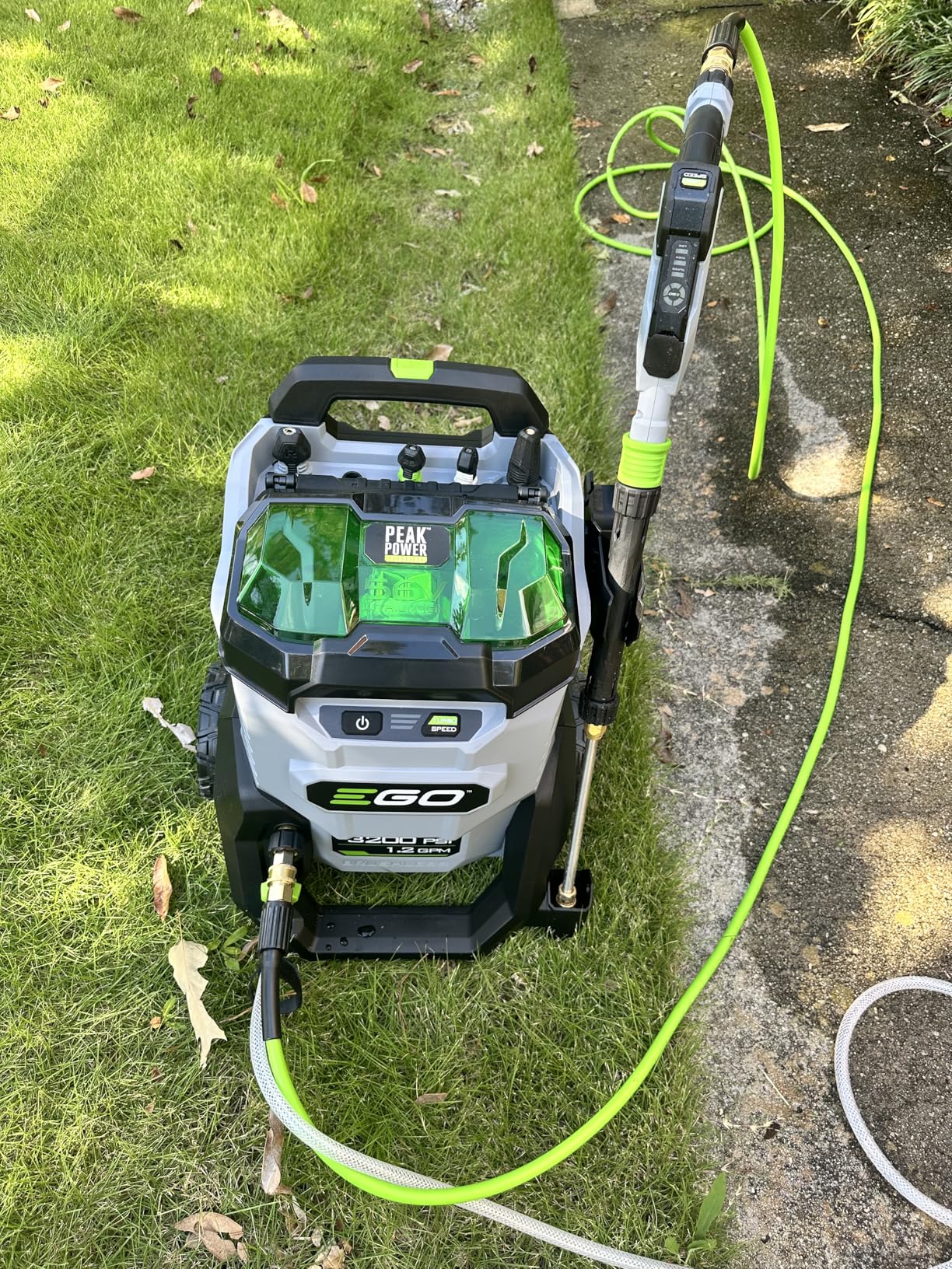 EGO Electric Pressure Washer, 3200 PSI Power Washer, Includes (2) 56V 6.0Ah Batteries and Charger - HPW3204-2 customer photo 2