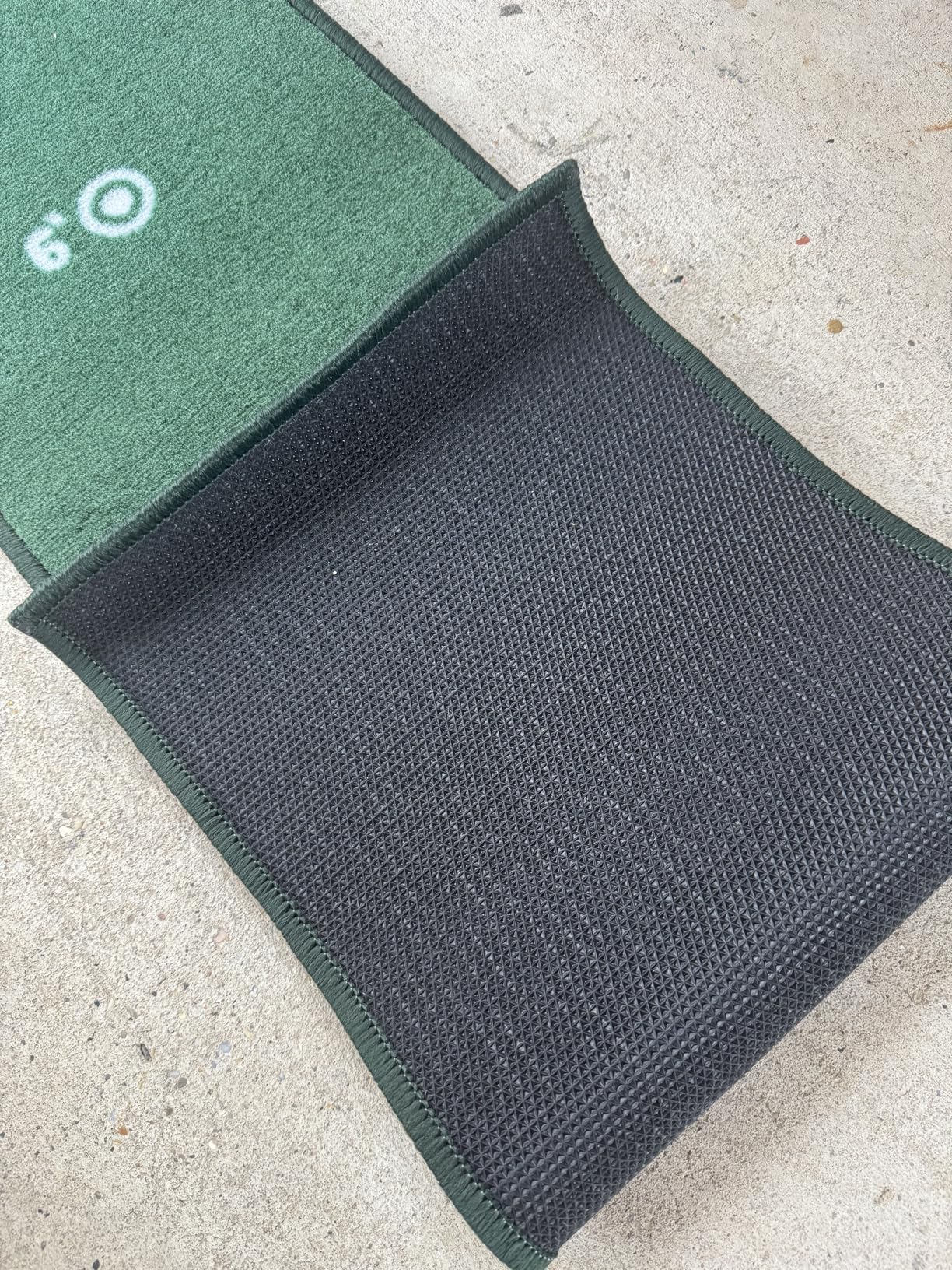 Golf Putting Mat Indoor & Outdoor Professional Golf Practice Putting Green Mat with Distance Marker Anti Slip Backing Golf Training Accessories Portable Matt customer photo 2