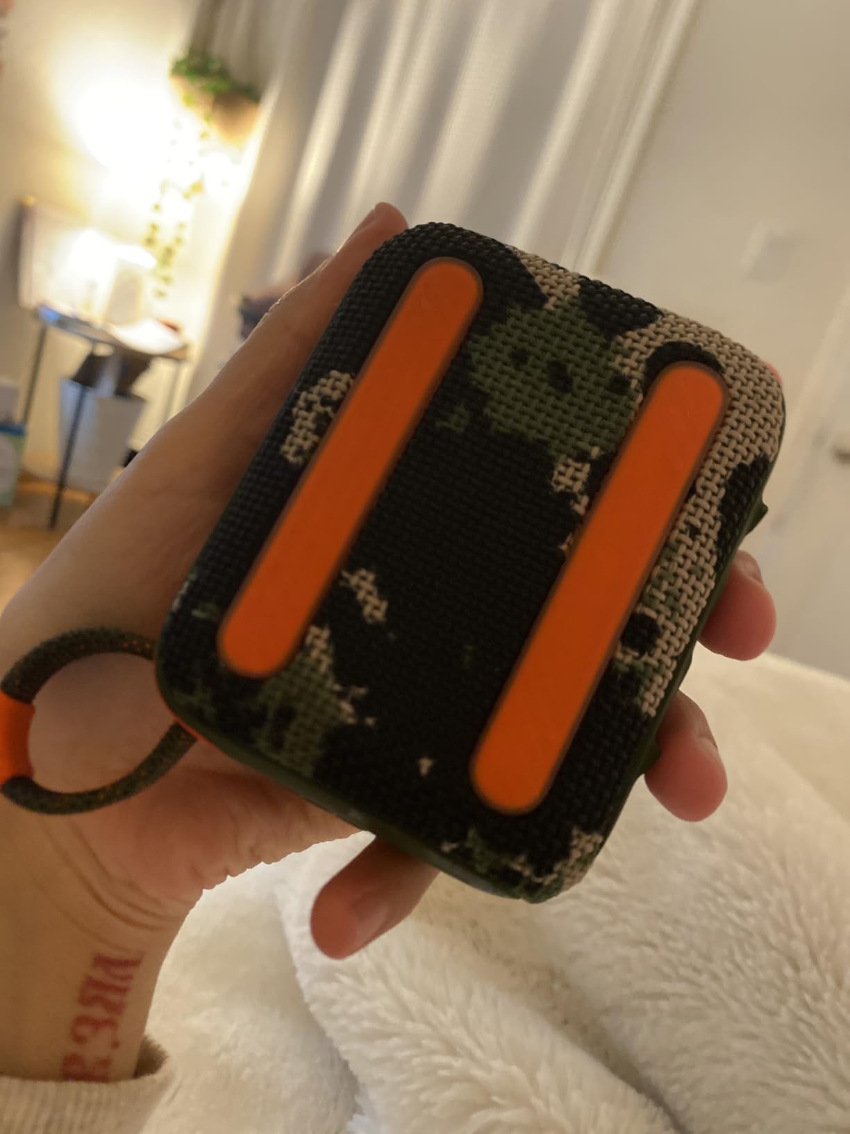 JBL Go 4 - Ultra-Portable, Waterproof and Dustproof Bluetooth Speaker, Big JBL Pro Sound with Punchy bass, 7-Hour Built-in Battery, Made in Part with Recycled Materials customer photo 1