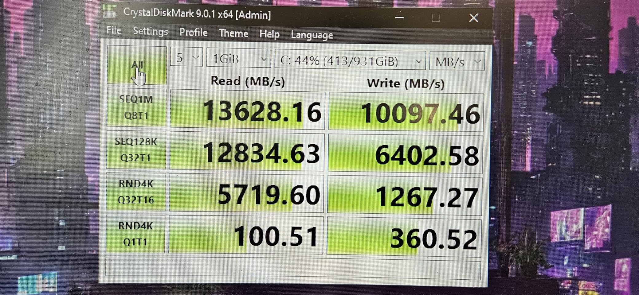 Crucial T705 PCIe Gen5 NVMe 1TB SSD, Up to 13,600MB/s, TLC NAND, Intel & Ryzen Compatible, for Hardcore Gaming & High-Speed Storage, Solid State Drive, Includes 1Mo Adobe CC - CT1000T705SSD3 customer photo 1