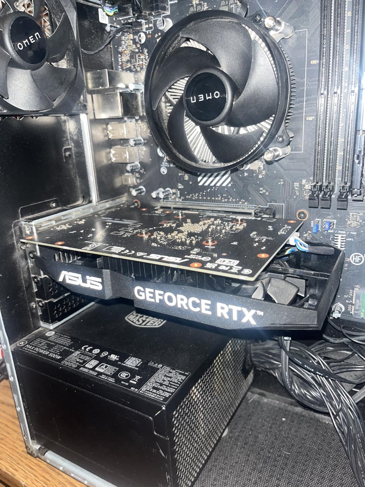 ASUS Dual NVIDIA GeForce RTX 3050 6GB OC Edition Gaming Graphics Card - PCIe 4.0, 6GB GDDR6 Memory, HDMI 2.1, DisplayPort 1.4a, 2-Slot Design, Axial-tech Fan Design, 0dB Technology, Steel Bracket customer photo 2