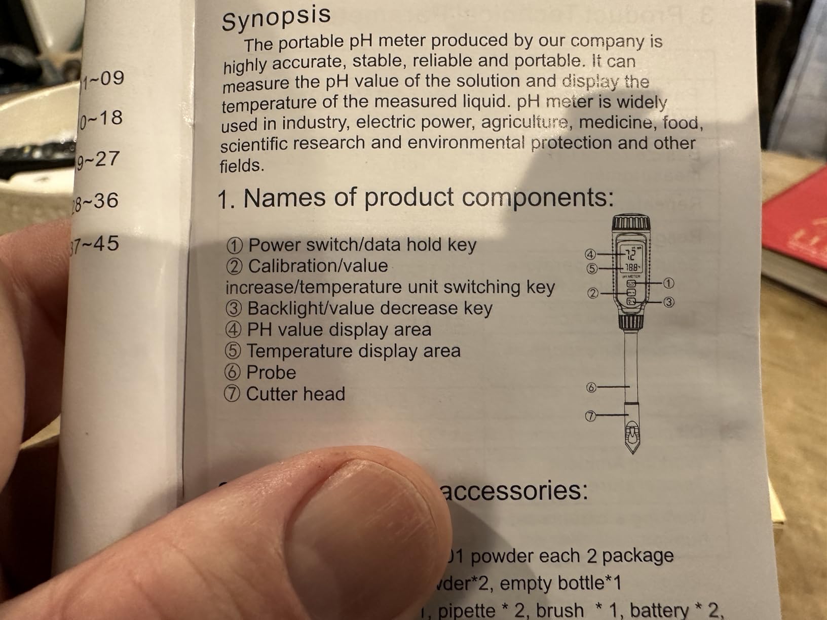 Tadeto Soil pH Tester, High Accuracy Digital pH Meter for Soil, Garden, Water, Plants, Solution and Food, Soil pH Test Kit with Thermometer LCD Display, Calibration Powder and Alloy Protective Cap customer photo 1