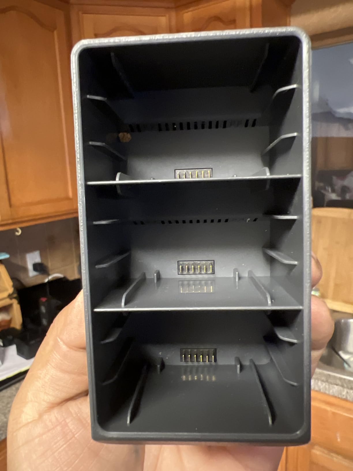 LKTOP 100W Mini 5/4/3 Pro Parallel Charging Hub (4X Super Fast) for DJI Mini 5/4/3 Series, SKYROVER X1 Drone Battery Charger, with Storage LED Alarm Mode (Charge 3 Batteries: 47/70 min) customer photo 2