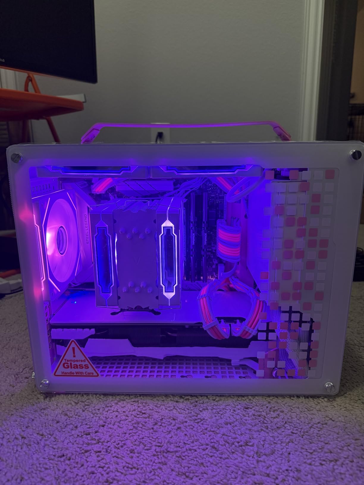 JONSPLUS Z20 Black Micro-ATX Mini Tower PC Case customer photo 2