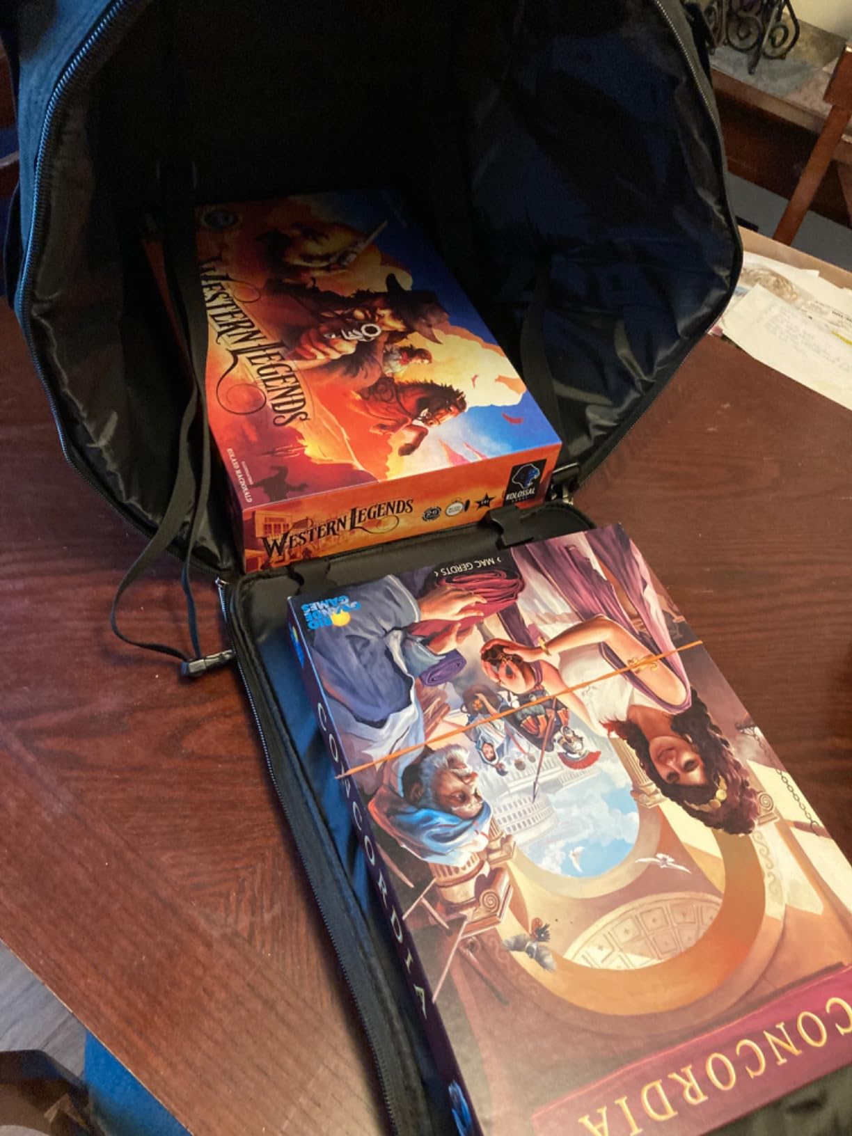 Board Game Bag: Ultimate Backpack, Travel Organizer, Storage & Carrying Case for Board and Tabletop Games customer photo 2