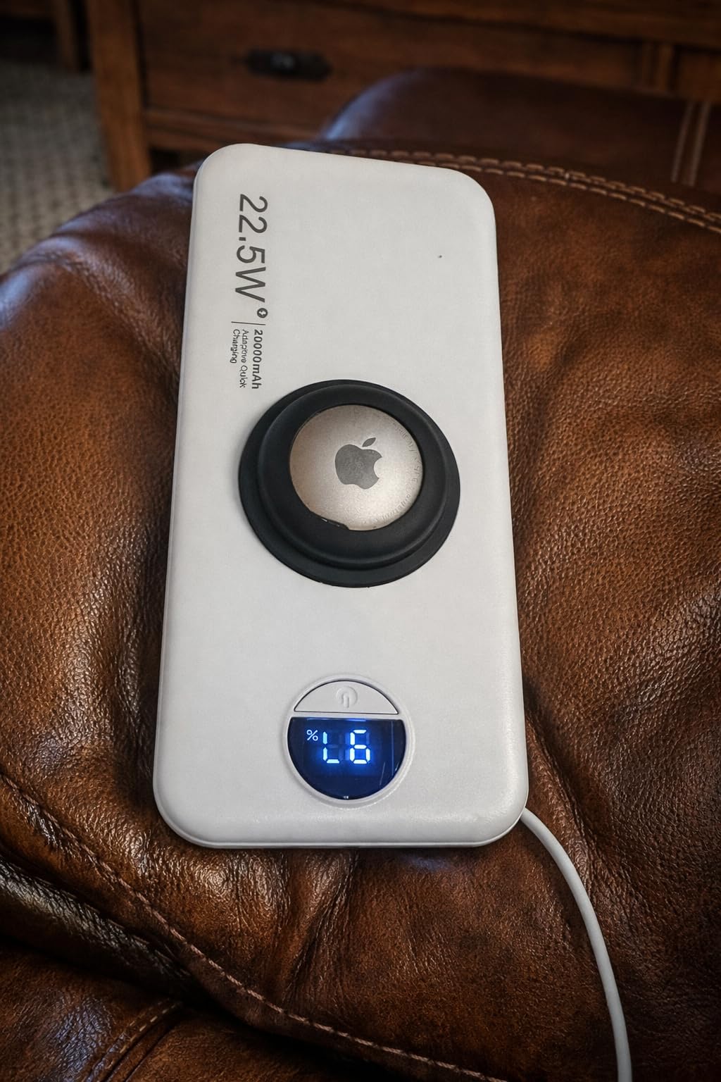 Apple AirTag (1st Generation). Keep Track of and find Your Keys, Wallet, Luggage, Backpack, and More. Simple one-tap Set up with iPhone or iPad, Bluetooth customer photo 1