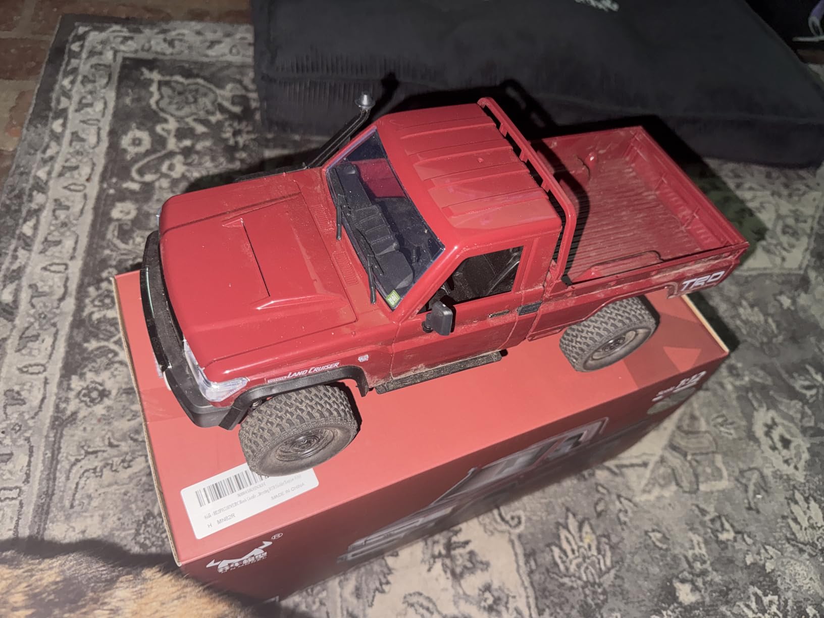 RC Rock Crawler RC Truck 4x4 Toyota LC79 RC Crawler 1/12 Off Road Pickup Remote Control 2.4Ghz All Terrain 280 Brushed Motor Proportional Throttle Steering RTR Hobby Toy Adult MN-82 customer photo 2