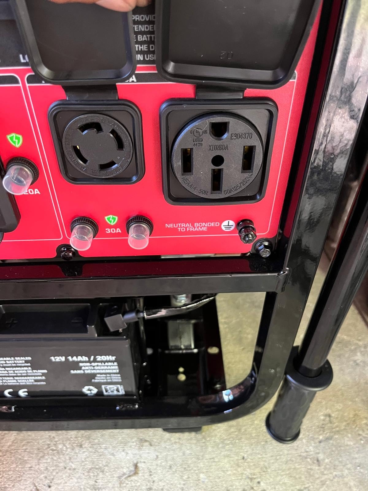 DuroStar DS13000MX 13,000-Watt 500cc Dual Fuel Portable Generator - Gas and Propane, Remote Electric Start, Whole Home Power Backup, Transfer Switch Ready, RV & Emergency Ready customer photo 1