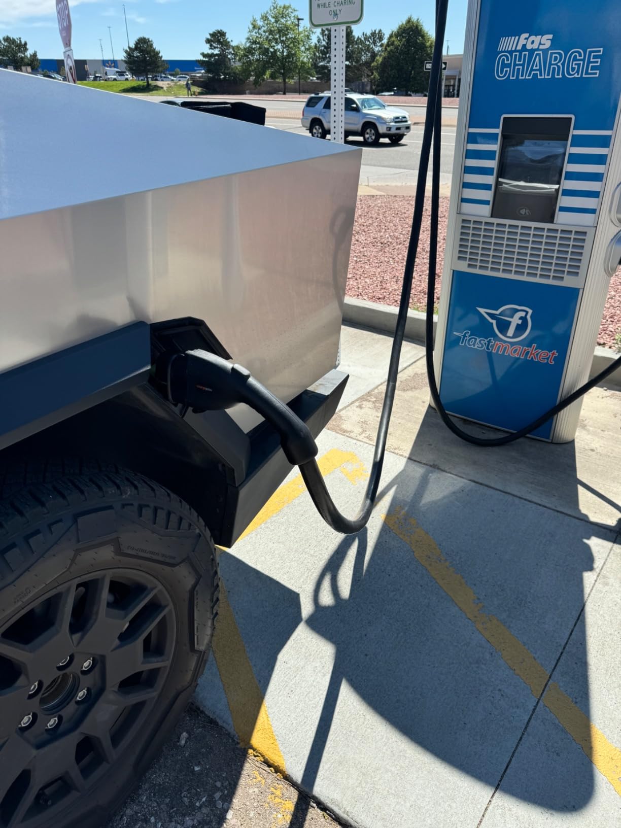 Upgraded 2In1 CCS & J1772 to Tesla Adapter, 250KW Fast CCS1 to Tesla Charging Adapter, ONLY Fit for Tesla Model Y, 3, S, X, Compatible with Level 1 2 3 Charging Stations with CCS1& J1772 customer photo 2