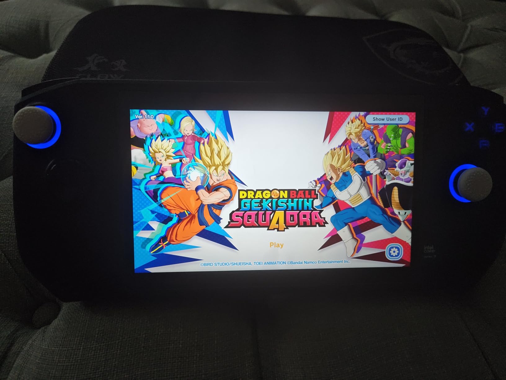 MSI Claw PC Gaming Handheld: Intel Ultra 7-155H, 7 inch FHD 120Hz Display, 16GB LPDDR5, 512GB NVMe SSD customer photo 1