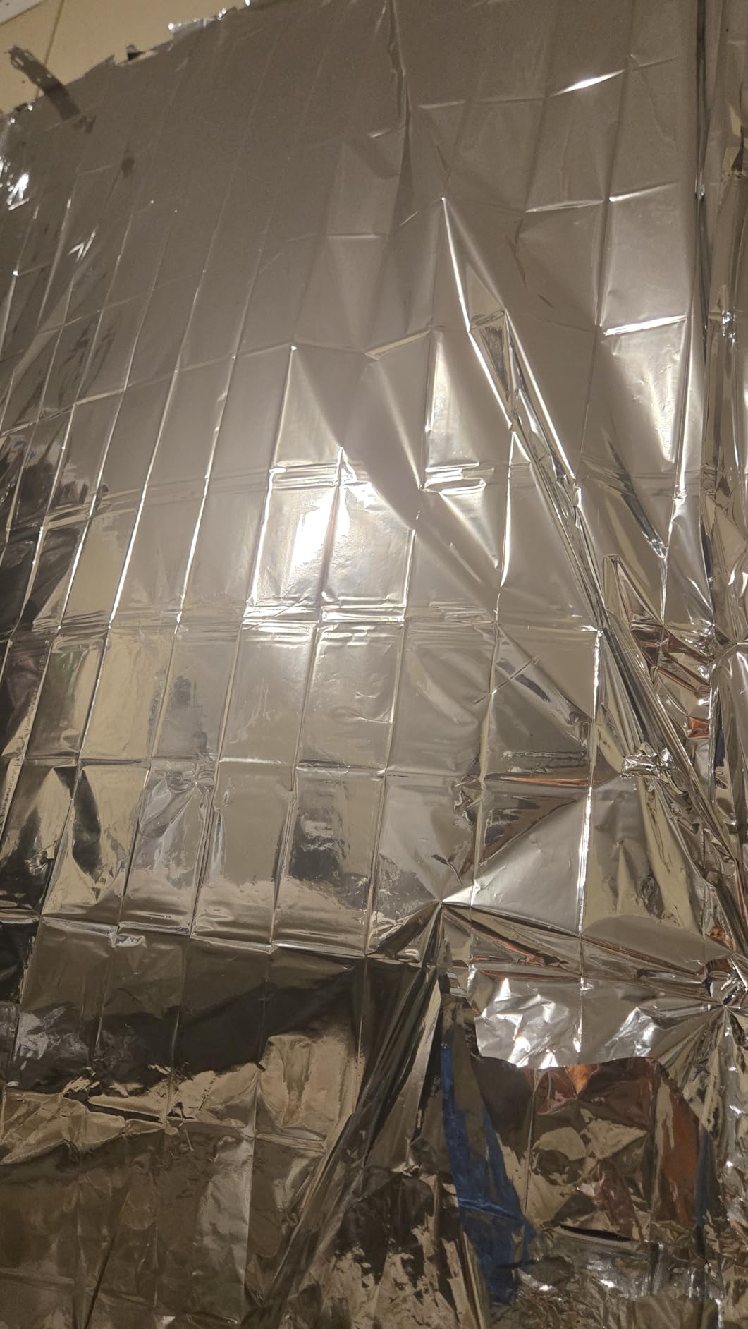 6 Pack Emergency Mylar Blanket, Emergency Blanket Space Blanket Survival Rescue Insulating Reflective Foil Kit customer photo 1