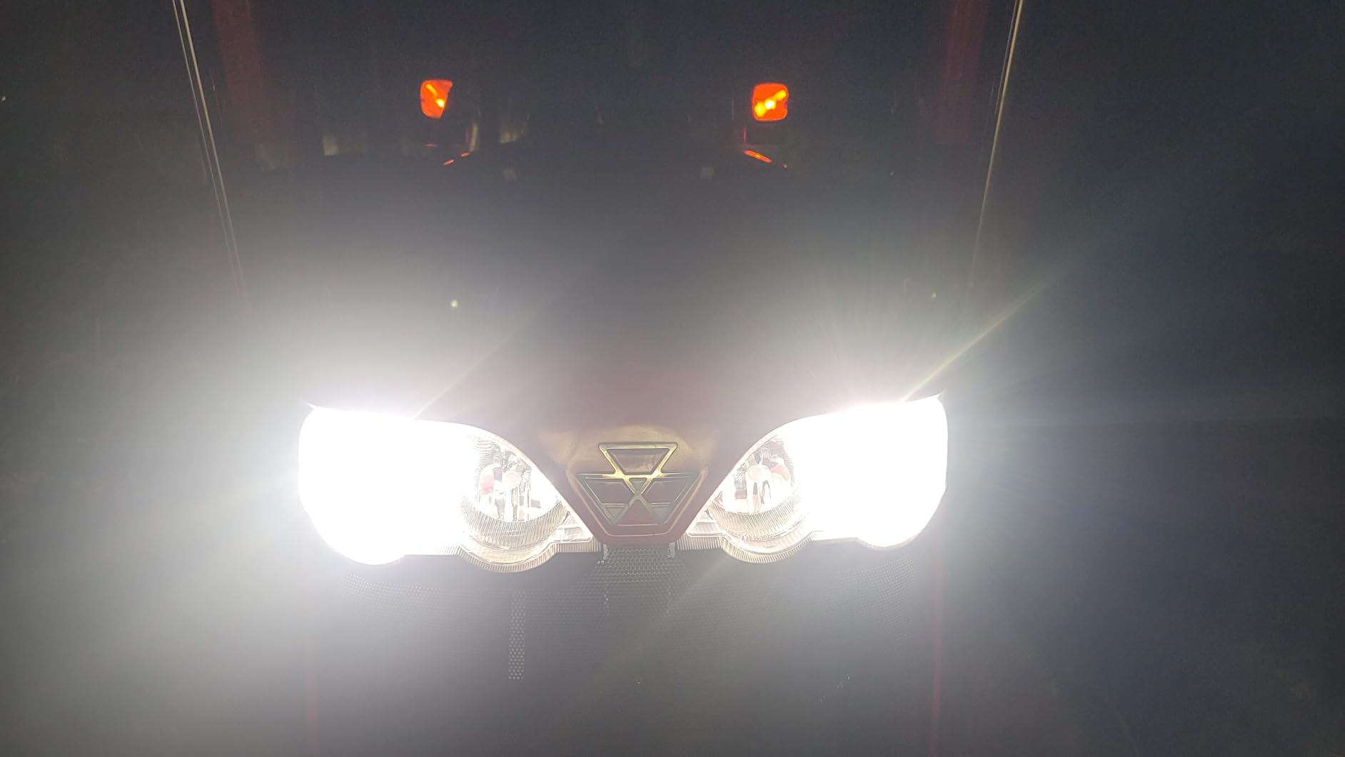 SEALIGHT ATV H4 Motorcycle Bulbs, Design For Powersport and Motorcycle Bike Bulb, 22000LM H4/9003/HB2 Motorbike Bulb, Plug and Play or Fog Lights - 1 Pack, White customer photo 2