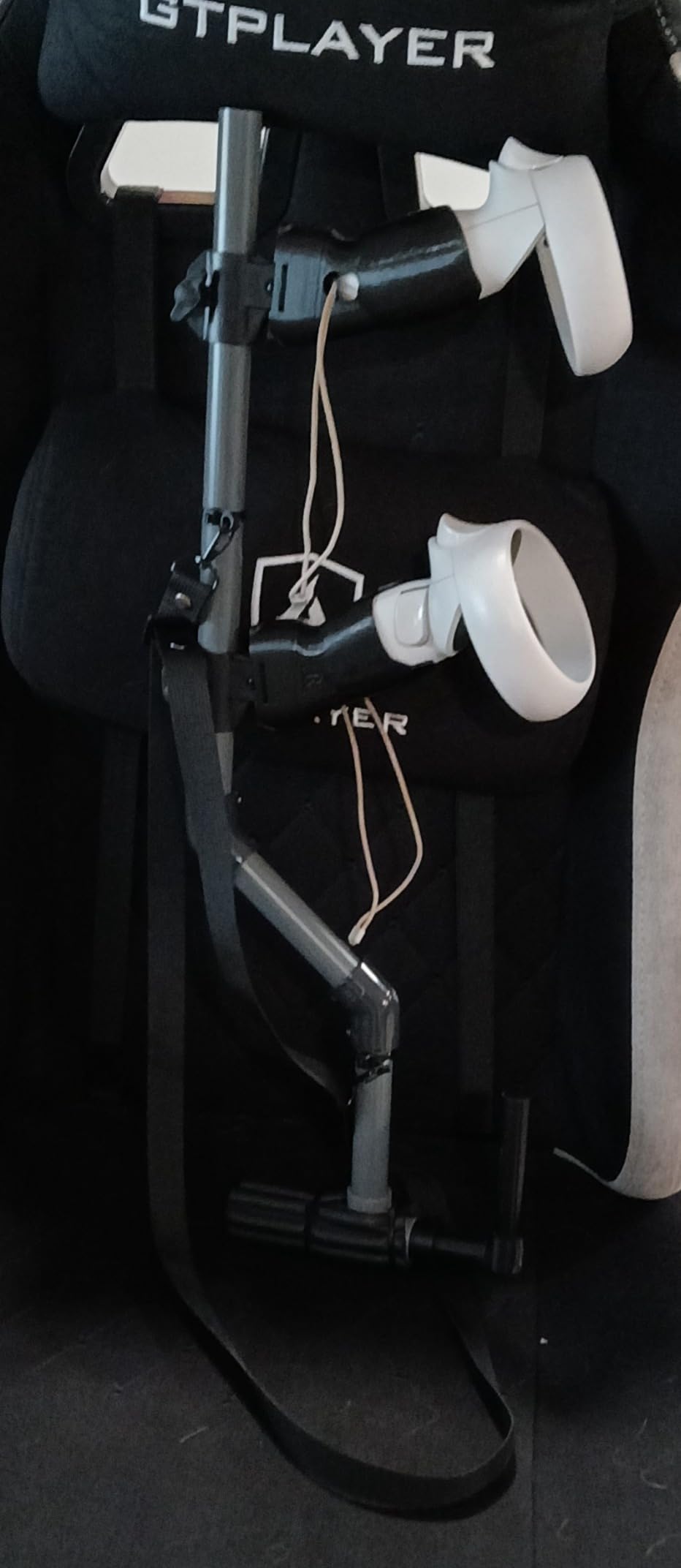 Gun Stock for Meta Quest 3, Compatible with VR Meta Quest 3s Controller Grips for Enhance Stability and Control Magnetic Stock Rifle Adapter (Black) customer photo 2