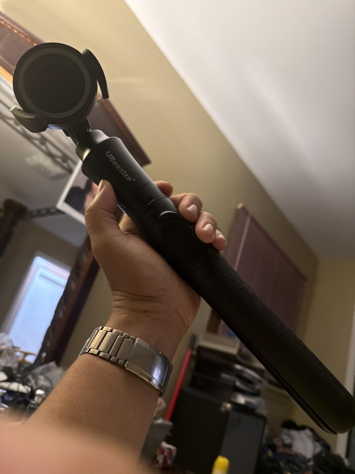 UBeesize 72'' Magnetic Tripod for iPhone with Remote, Extendable Cell Phone Tripod Stand, Compatible with MagSafe, Selfie Stick Tripod for iPhone 15 14 13 12 11 Series and Android Phones customer photo 1