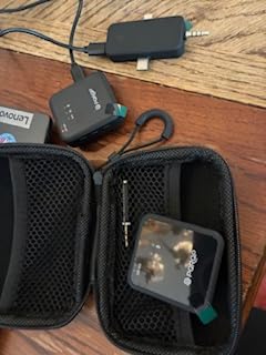 PQRQP 3 in 1 Microphone for iPhone/Android/Camera, Wireless Microphones, 328ft Transmission, 18H Battery Life, Mini Microphone for Record Interview, Vlogs, Tiktok customer photo 2