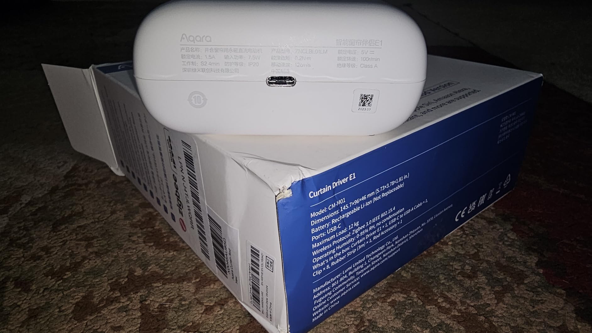 [Upgraded Version] Aqara Smart Curtain Motor E1 (Rod Version, 1 Pack), Requires AQARA Zigbee 3.0 HUB, Not Support Hubs from Other Brands, Support HomeKit, Alexa and IFTTT customer photo 2