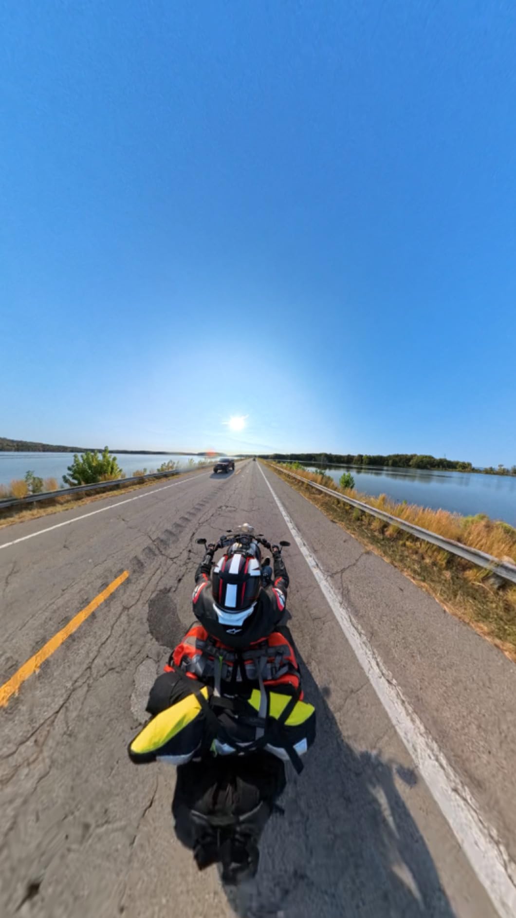 Insta360 X4 Motorcycle Bundle- 8K Waterproof 360 Action Camera, 4K Wide-Angle Video, Invisible Selfie Stick, Removable Lens Guards, 135 Min Battery Life, AI Editing, Stabilization customer photo 2