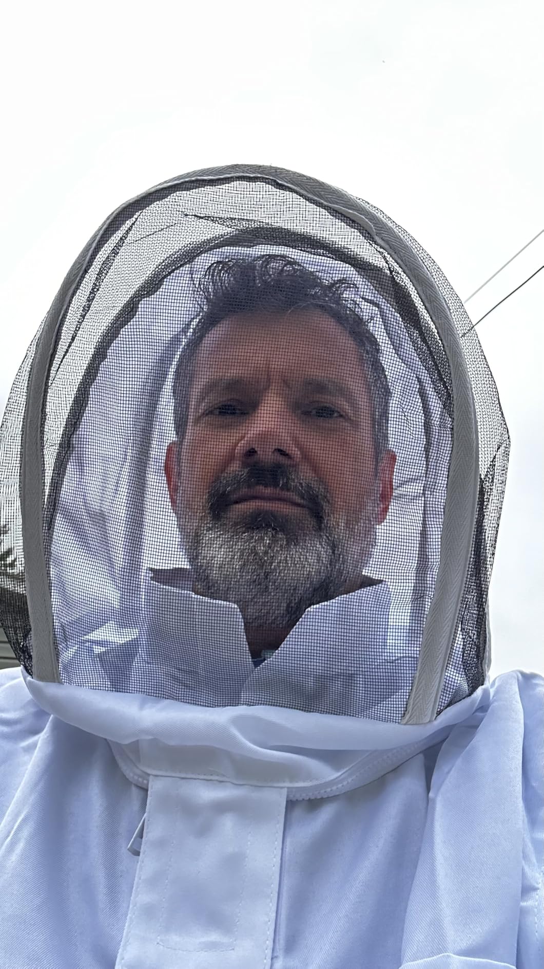 Bee Suit for Men Women Sting Proof, Polycotton Beekeeping Suit Beekeeper Costume&with Glove (M) customer photo 1