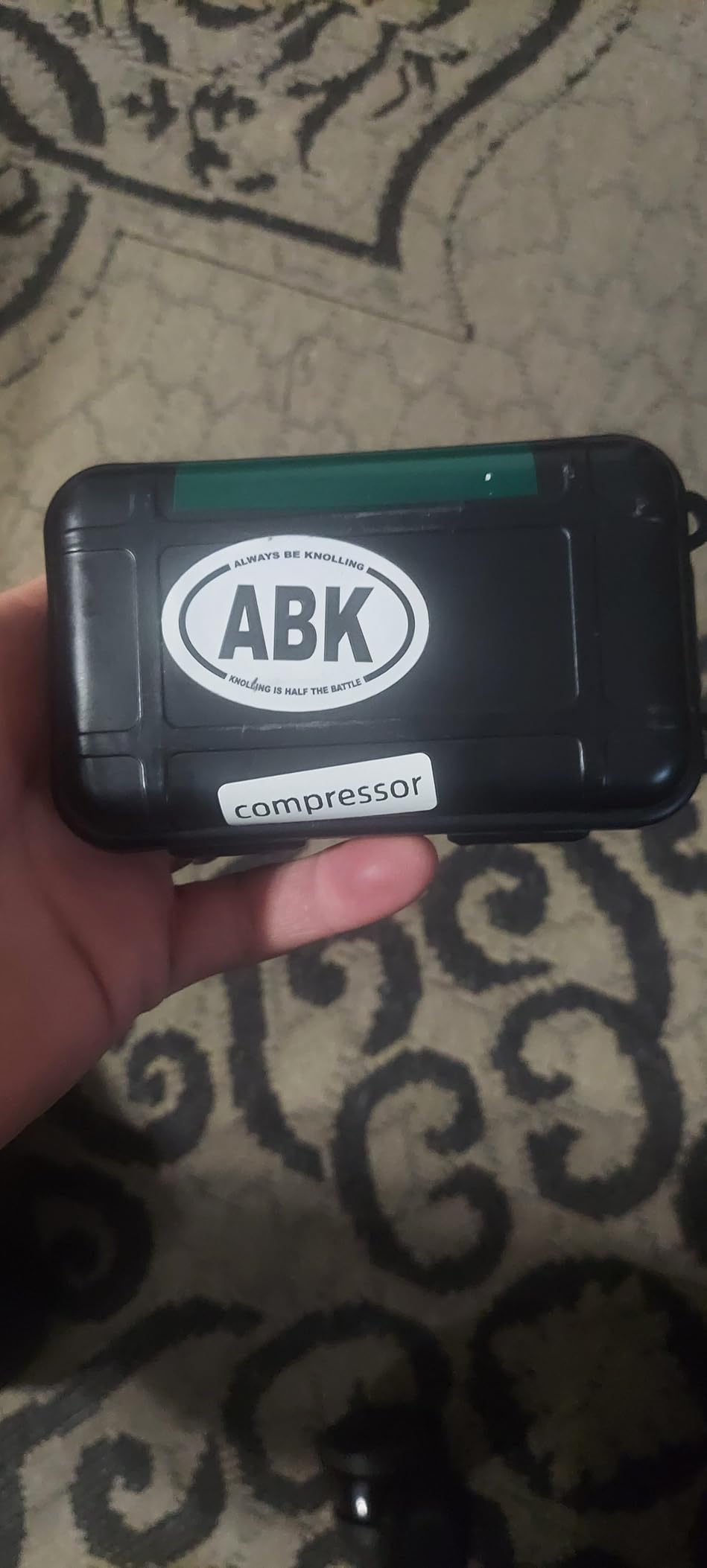 Tiny Pump Bike Pump with Gauge Portable Ultra-Mini 120PSI Electric Bicycle Pump Type-C Rechargeable Battery, Auto Stop, with Presta and Schrader Valve AT1PRO customer photo 1