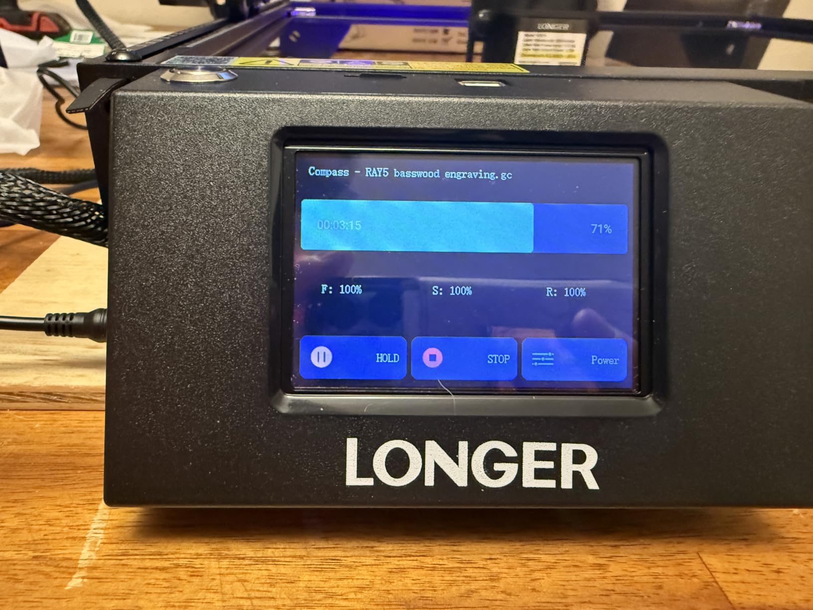 Laser Engraver Ray5 5W Higher Accuracy DIY Laser Engraving Machine with 3.5