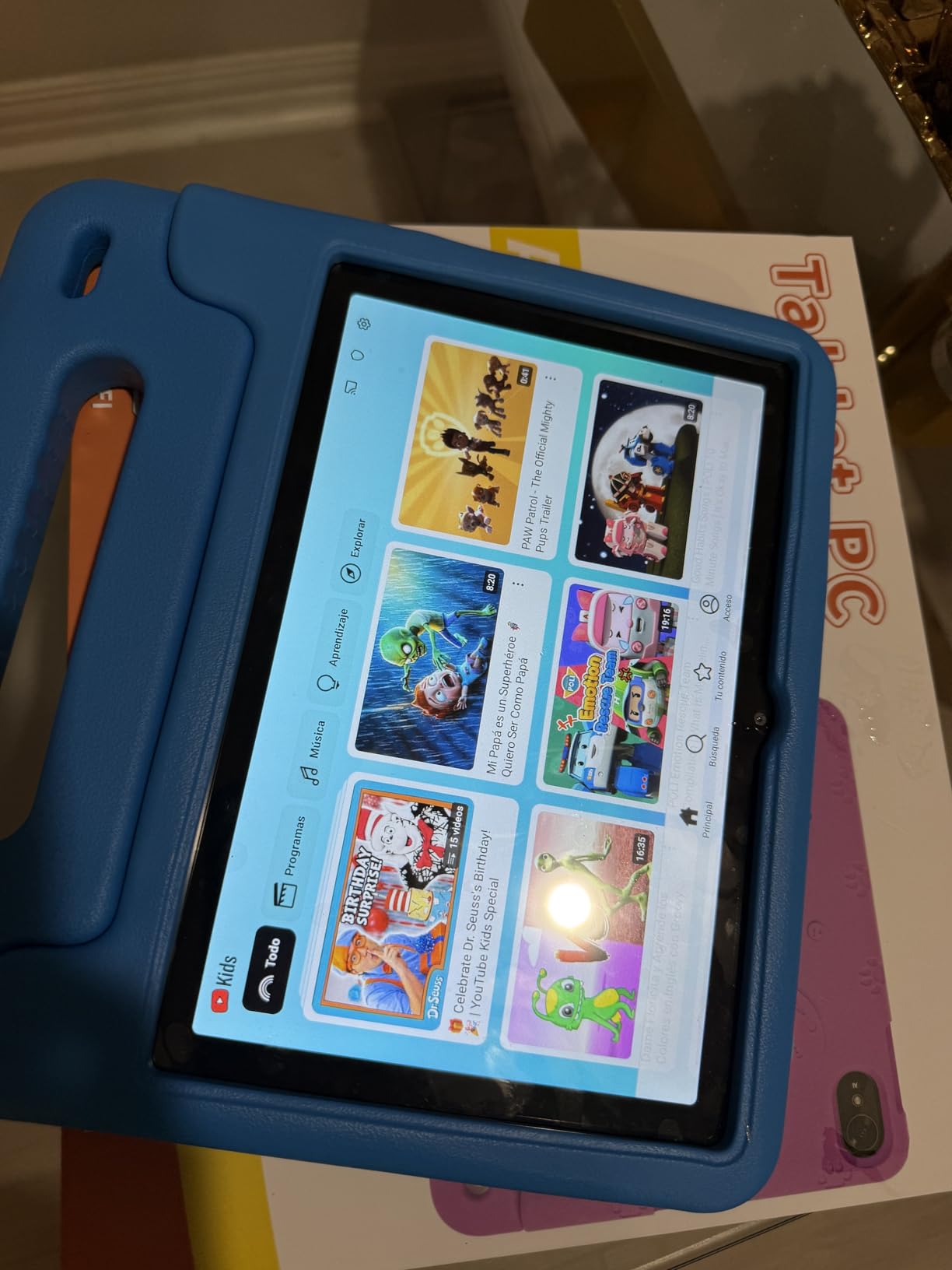 2026 Upgraded Android 15 Tablet, 10inch Kids Tablet, Octa-core CPU, 10GB+64GB+1TB Expand Tablets for Kids with Kids Space, Parental Control, 6000mAh Big Battery, Touchscreen Tableta, Blue customer photo 1