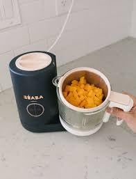 BEABA Babycook Neo Baby Food Maker | Non-Toxic Glass & Stainless Steel | Trusted by Celebrity Moms | Sustainable Baby Food Processor | Global Leader| 34 Servings in 20 Mins, Mineral customer photo 1