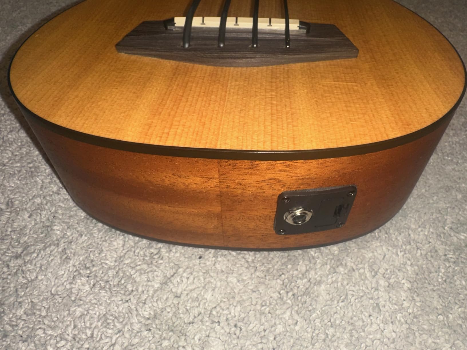 Ukulele Piezo Pickup with Preamp 3-Band EQ Equalizer Ukulele Pickup Preamp Tuner System with LCD Display and Volume Control Guitar Pickup 1 Set customer photo 1