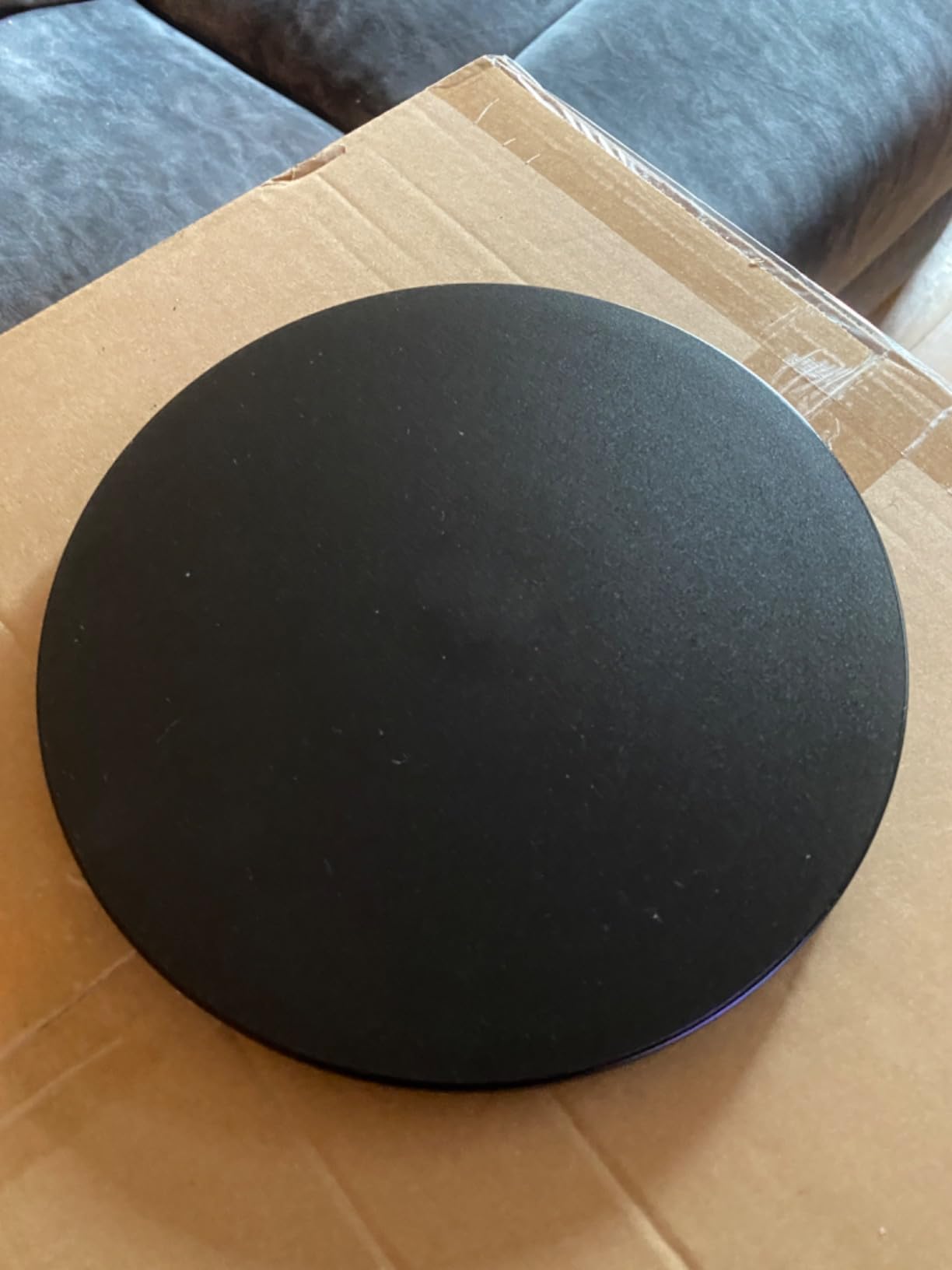 Creality Official 8 Inches Rotating Turntable Display Stand, 360° Rotation Portable Turntable for Creality Otter/Raptor/Ferret Pro 3D Scanner, Easy Scanning of Featureless and Small and Medium Objects customer photo 1