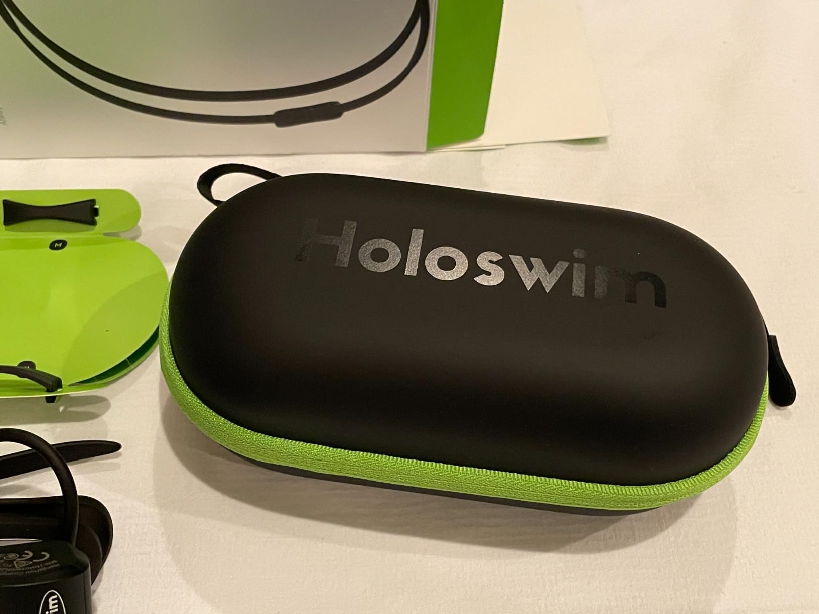 OutdoorMaster x Holoswim AR Smart Swim Goggles, Anti-fog Swimming Goggles with Fitness Tracker, Head-up Real-time Display customer photo 2