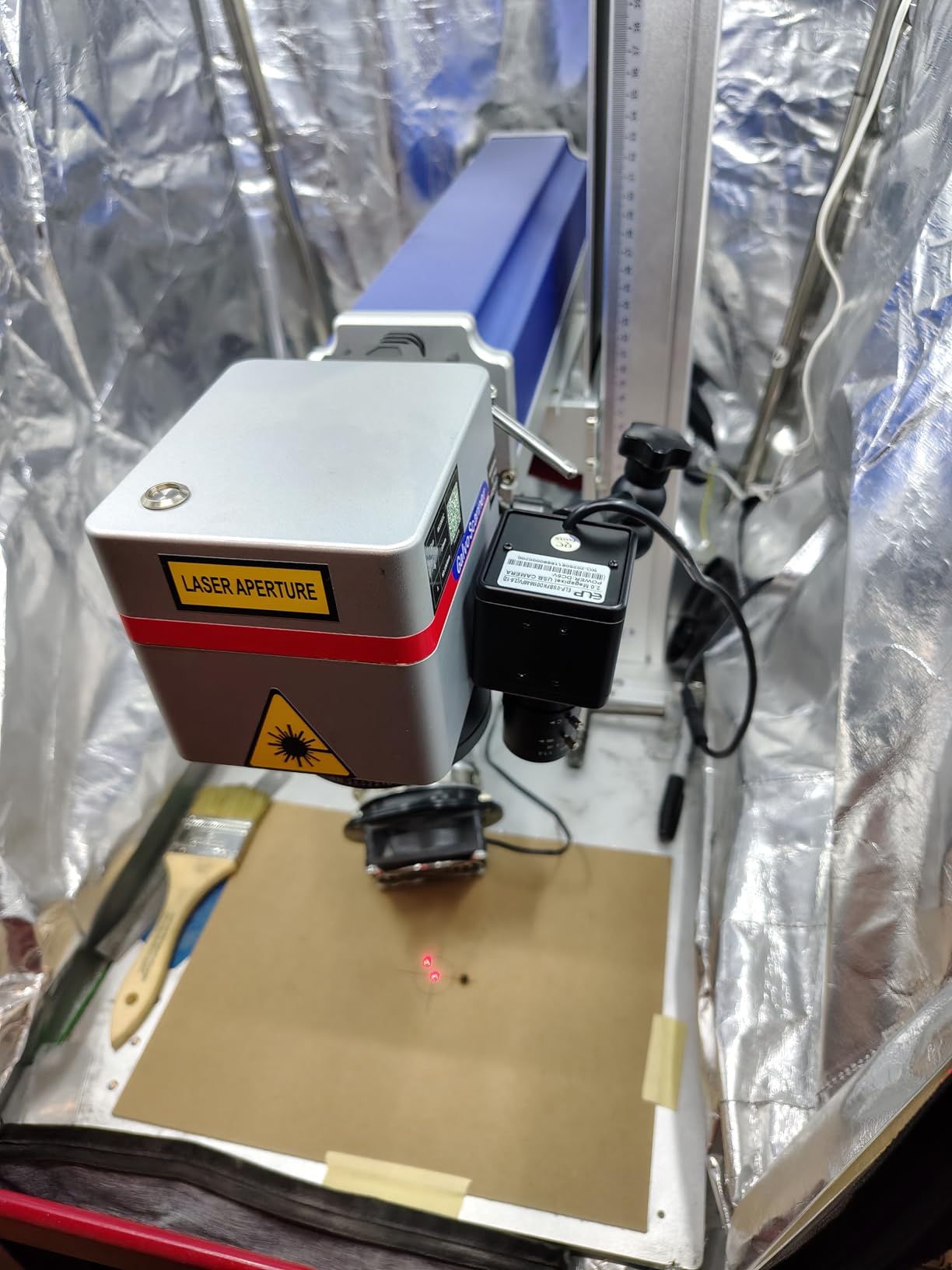 Multifunctional 3D Printer Enclosure w/Adjustable Ventilation Kit Eliminate Odors Tent Cover Compatible with Anycubic Photon Mono, Elegoo Saturn/Mars 3/4 and Creality Halot Series Resin 3D Printer customer photo 2