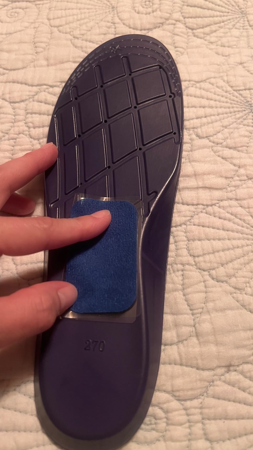 Endoto Insoles for Airtag Tracking Devise Hidden Holder for Kids Child and Adults, Comfortable Securely Mounted Shoe Inserts for Footwear (US Patent: USD1082268) customer photo 2