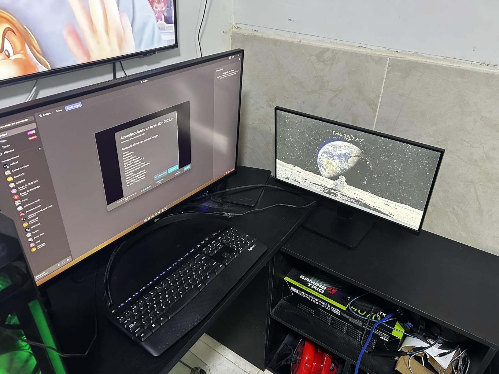 LG 32UR500K-B Ultrafine 32-inch 4K UHD (3840x2160) Computer Monitor HDR10 Built-in Speaker x2 OnScreen Control Reader Mode Flicker Safe Borderless Design HDMIx2 DisplayPort Black customer photo 1